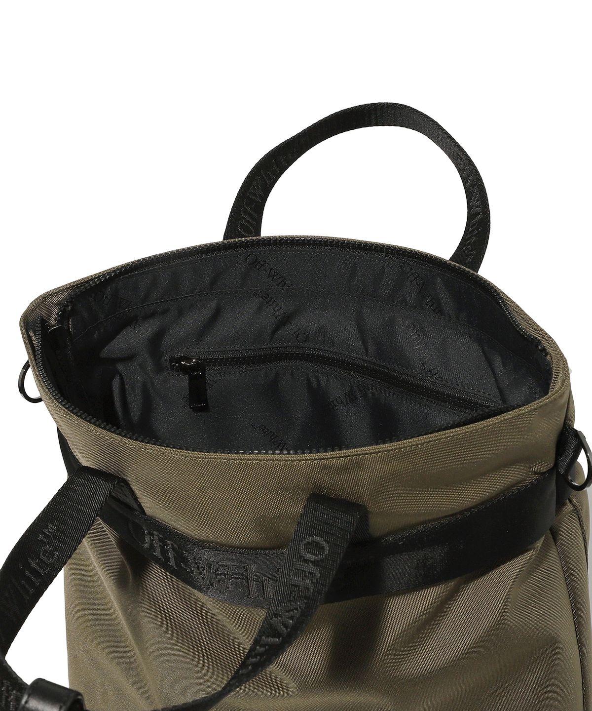 오프화이트(OFF-WHITE) NS Tote Bag (Khaki)