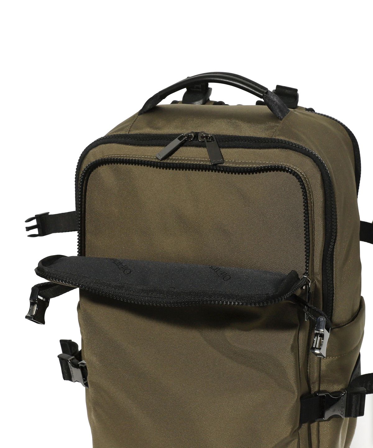 오프화이트(OFF-WHITE) Big Pocket Backpack (Khaki)