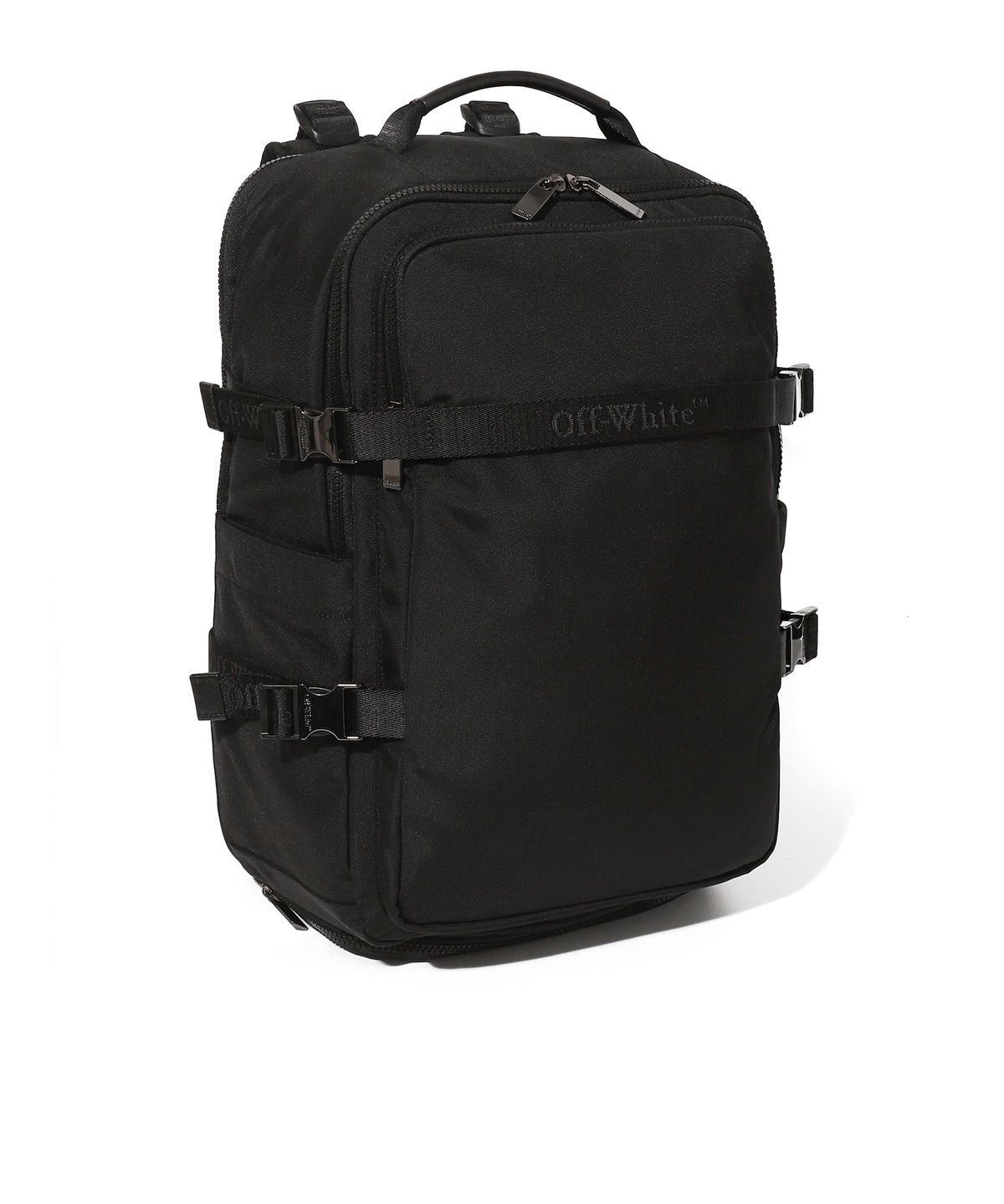 오프화이트(OFF-WHITE) Big Pocket Backpack (Black)