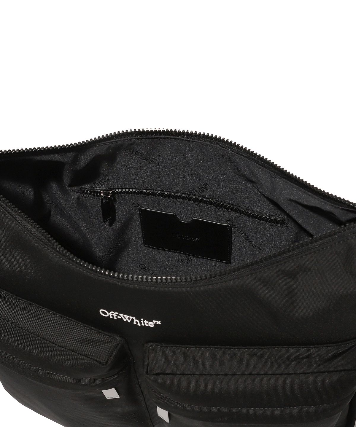 오프화이트(OFF-WHITE) Pocket Shoulder Bag (Black)