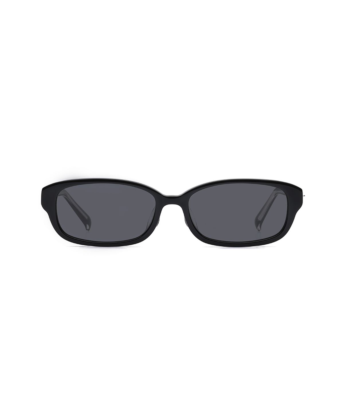 미세키서울(MISEKI SEOUL) [미세키서울X뭍] MM2 silver logo round square eyewear SHINY BLACK / BLACK