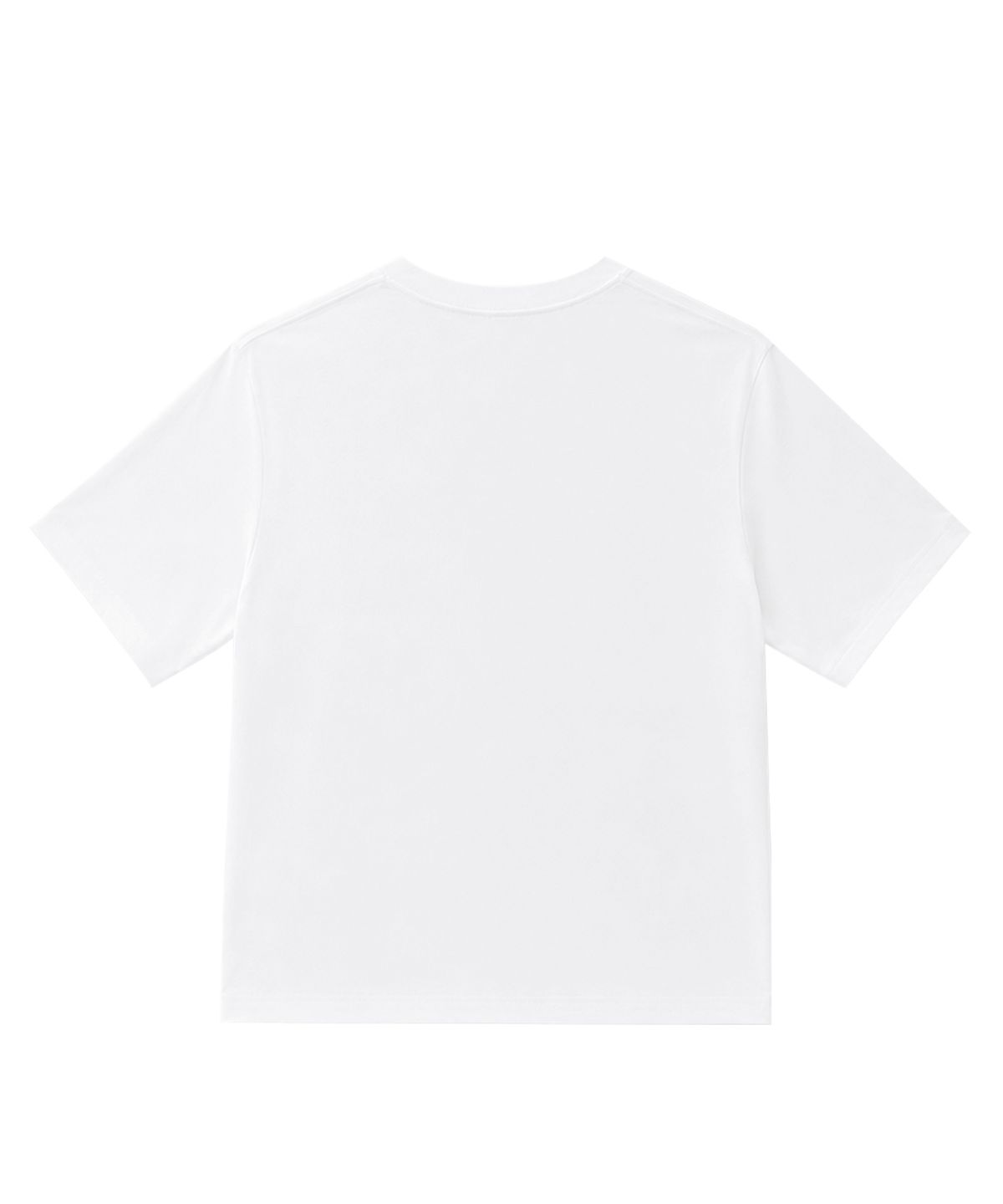 도톤(DOTON) PIXEL BLOCK T-SHIRTS (White)
