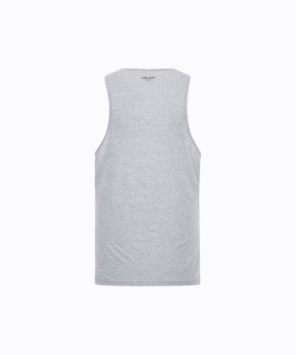 라임라잇 어패럴(LIMELIGHT APPAREL) 백 로고 슬리브리스 (그레이/블랙)