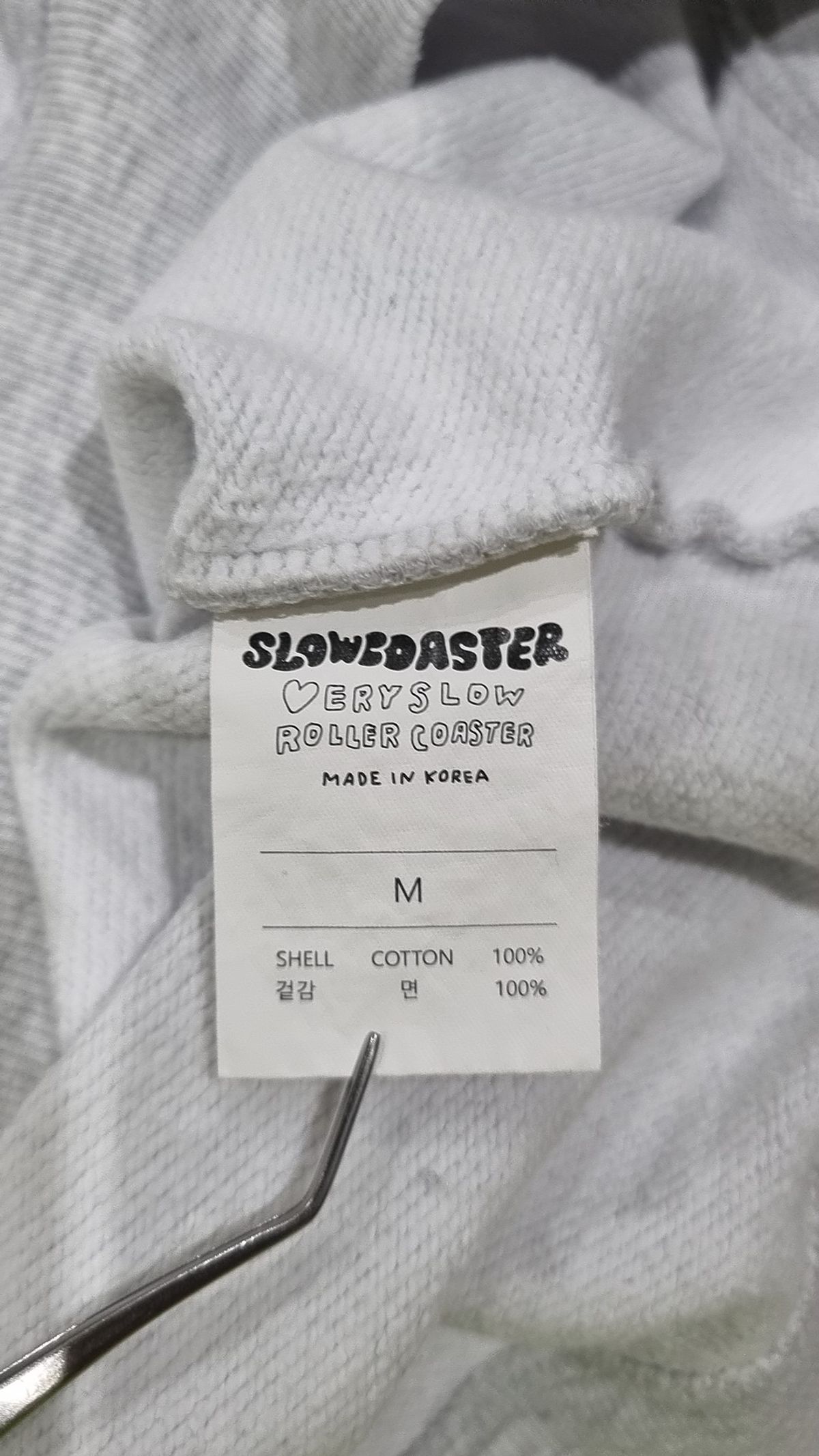 슬로코스터(SLOWCOASTER) 맨투맨/스웨트셔츠 M