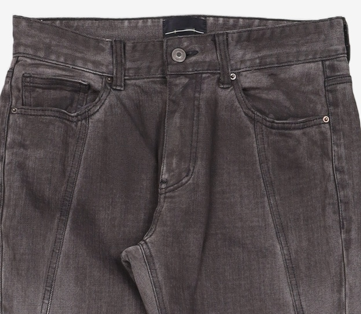 메종미네드(MAISON MINED) OPT TURNING DENIM PANTS BLACK 46