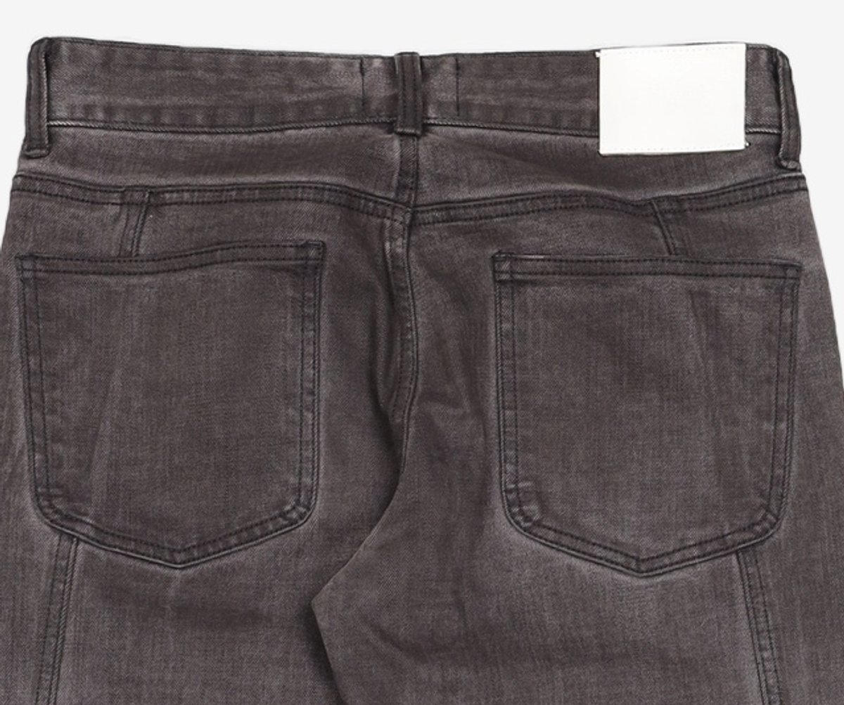 메종미네드(MAISON MINED) OPT TURNING DENIM PANTS BLACK 46
