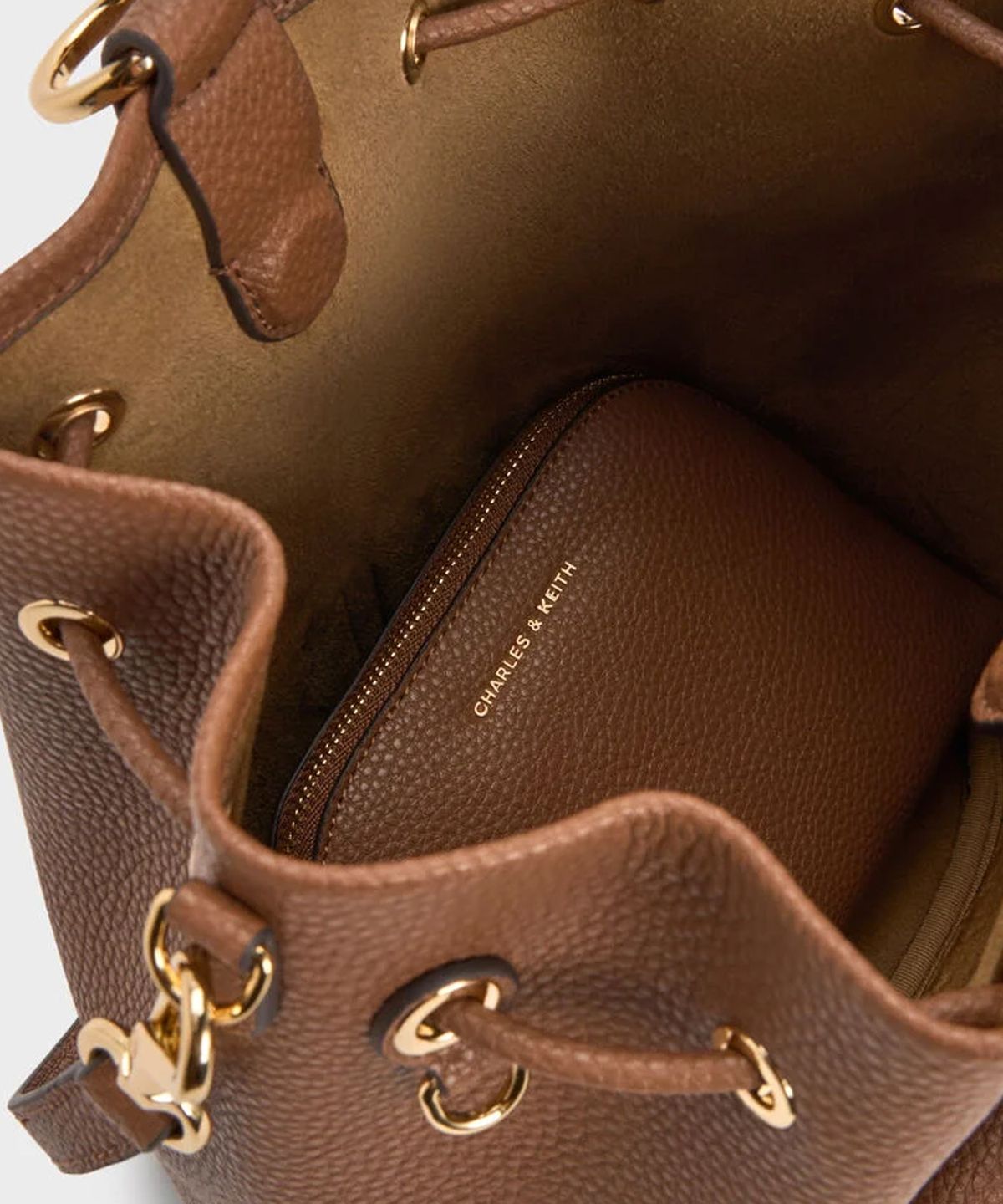 찰스앤키스(CHARLES & KEITH) 베릴 드로스트링 백팩 2colors CK2-60151619