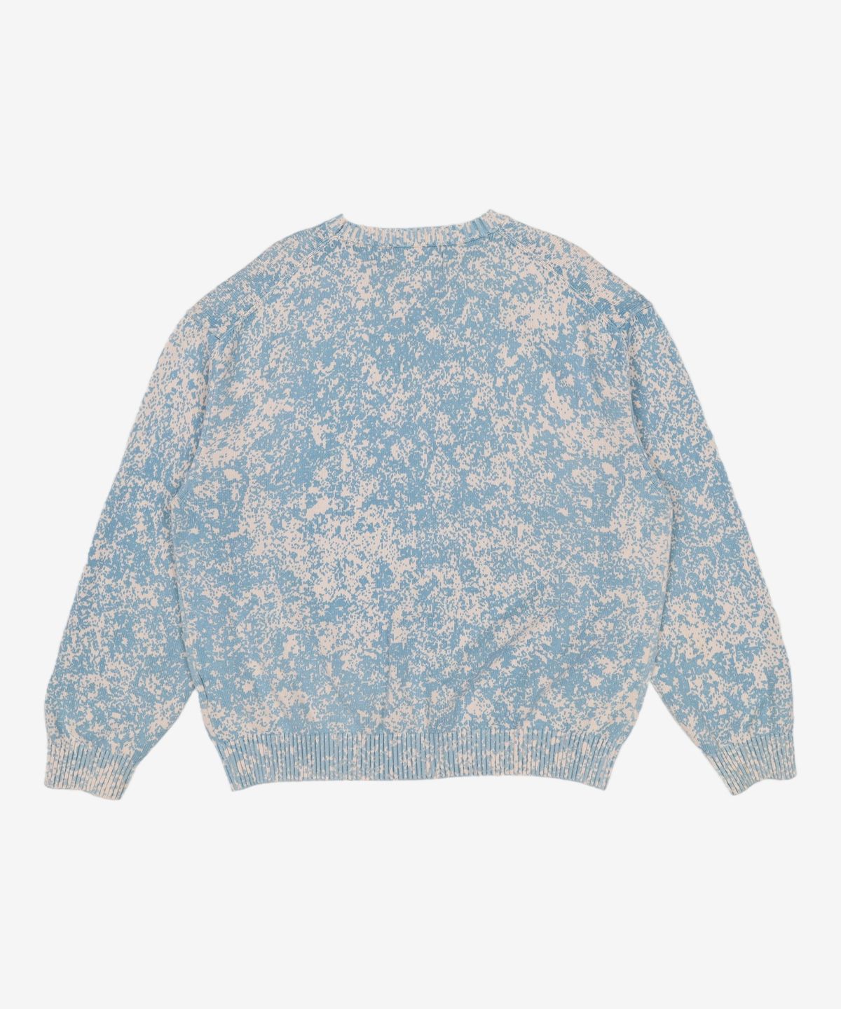 디스이즈네버댓(THISISNEVERTHAT) Pixel Sweater Ivory/Blue L