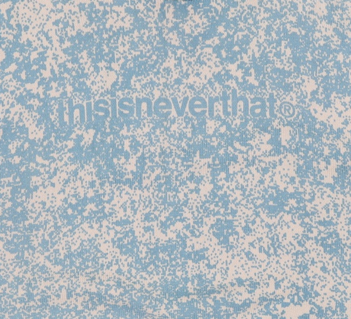 디스이즈네버댓(THISISNEVERTHAT) Pixel Sweater Ivory/Blue L