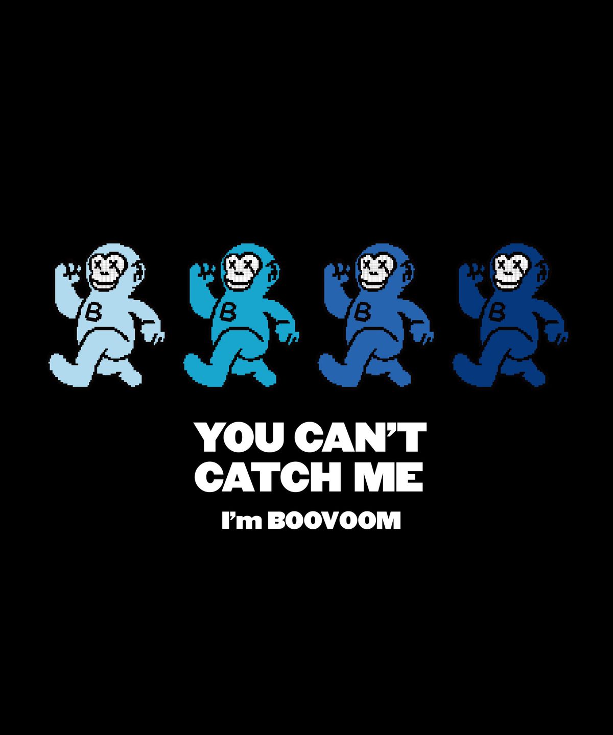 부붐(BOOVOOM) [빅사이즈] BVM 포 러너스 티셔츠