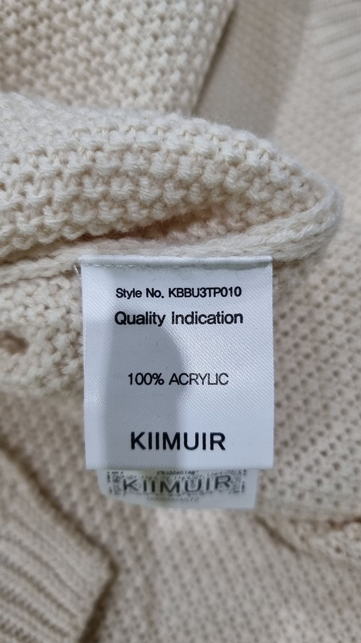 키뮤어(KIIMUIR) 니트/스웨터 L