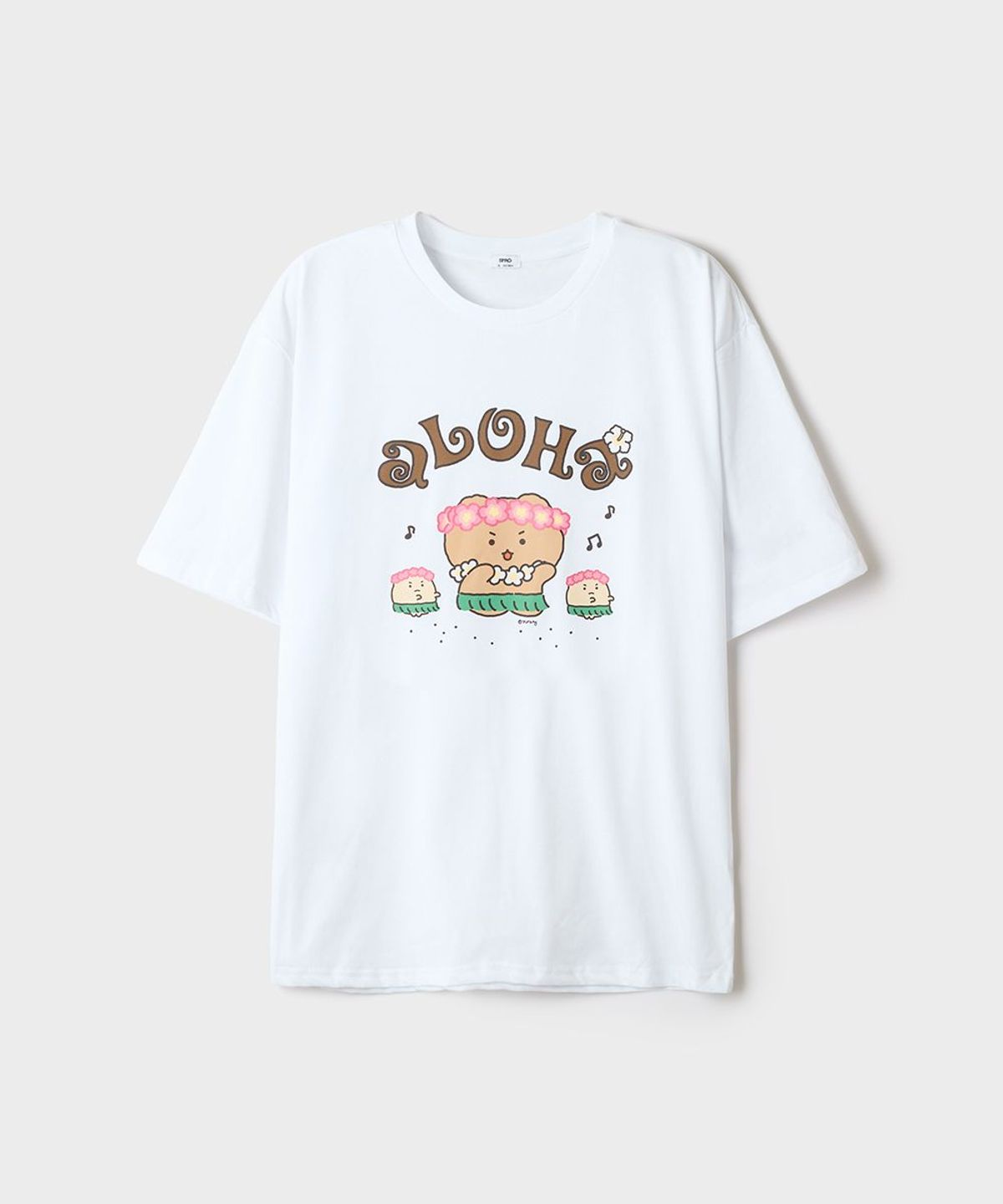 스파오(SPAO) [망그러진곰] 반팔 티셔츠(Brown)_SPRLG37U34