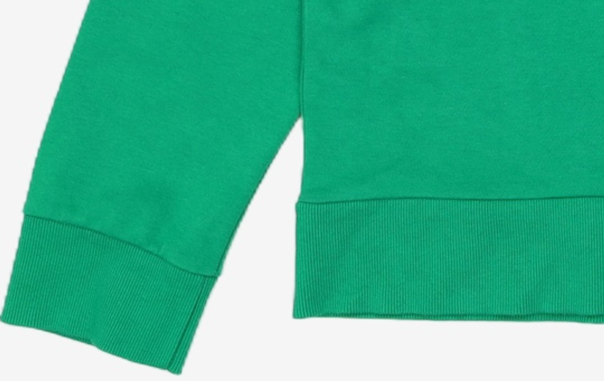 엽페(YUPPE) color neck T-shirts_green FREE