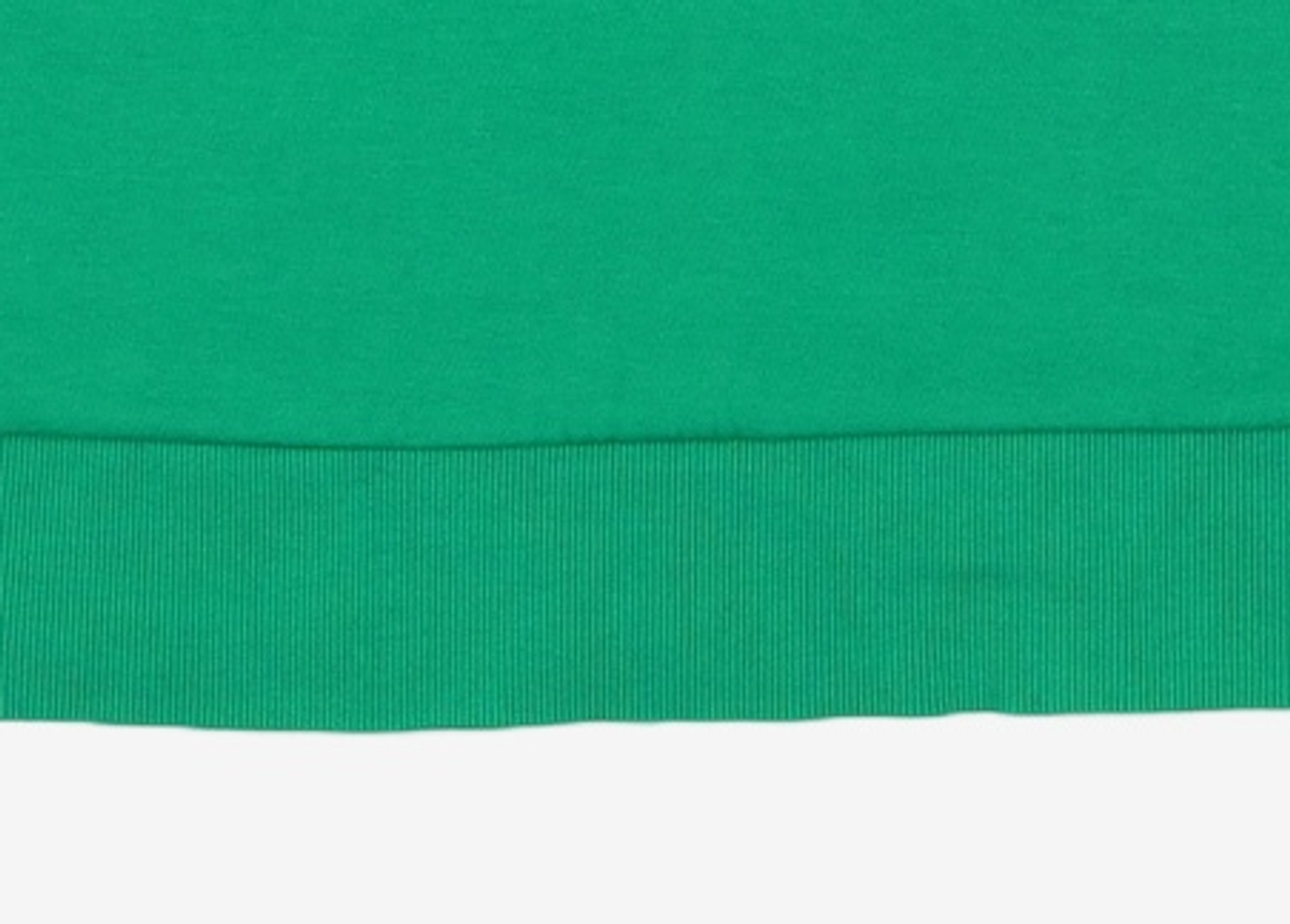 엽페(YUPPE) color neck T-shirts_green FREE