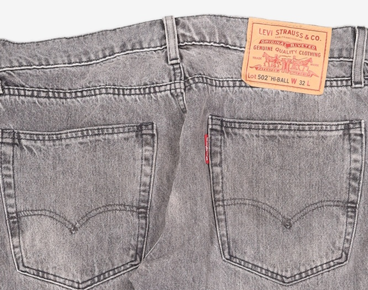 리바이스(LEVI'S) 남성 502 하이볼 테이퍼드 핏 진_57783-0049 32