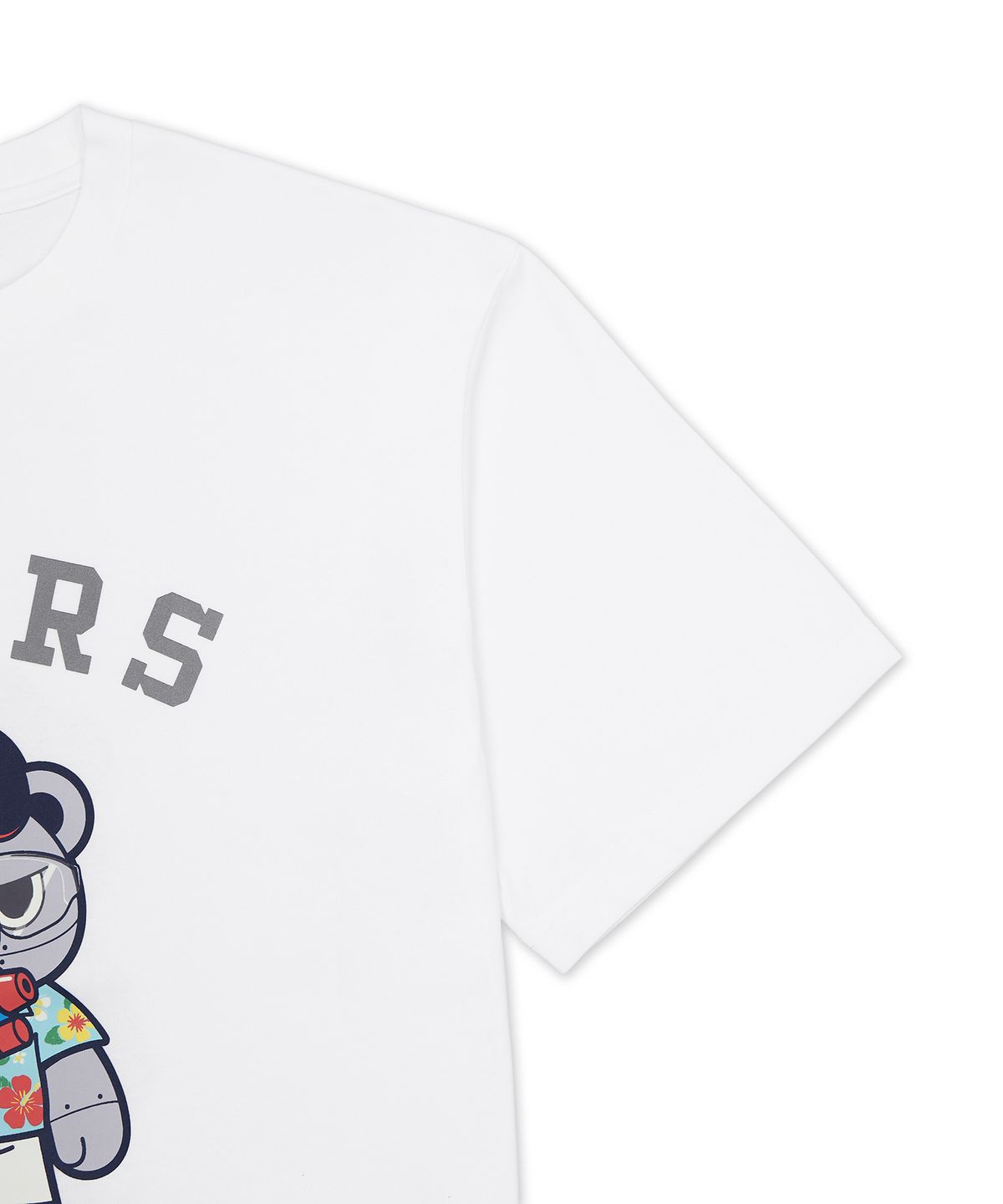 두산베어스(DOOSANBEARS) 무신사 X 두산베어스 반소매 티셔츠 (화이트)