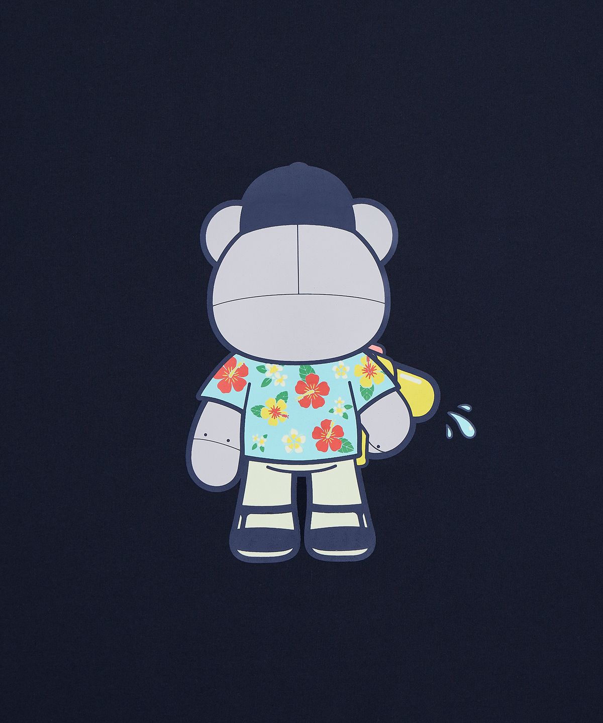 두산베어스(DOOSANBEARS) 무신사 X 두산베어스 반소매 티셔츠 (네이비)