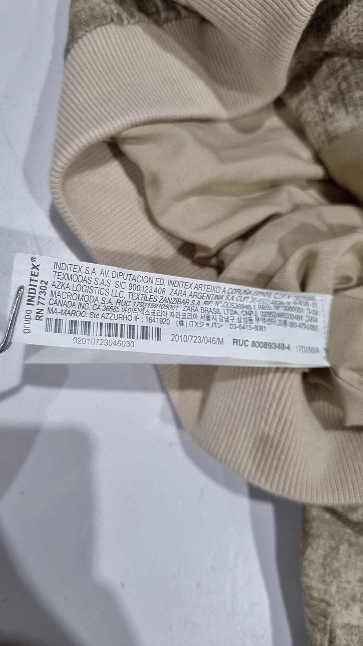 자라(ZARA) 항공 점퍼/블루종/MA-1 M