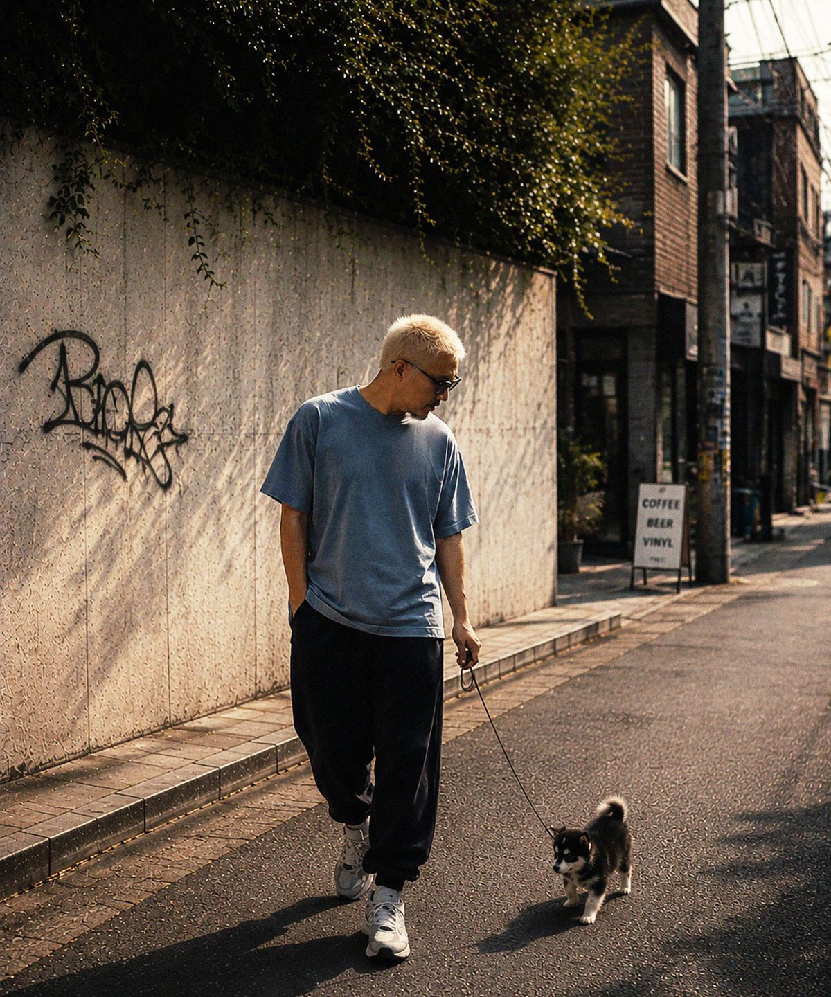 한량 컬렉티브(HANRYANG COLLECTIVE) HANRYANG®COLLECTIVE TEE NATUREBLUE