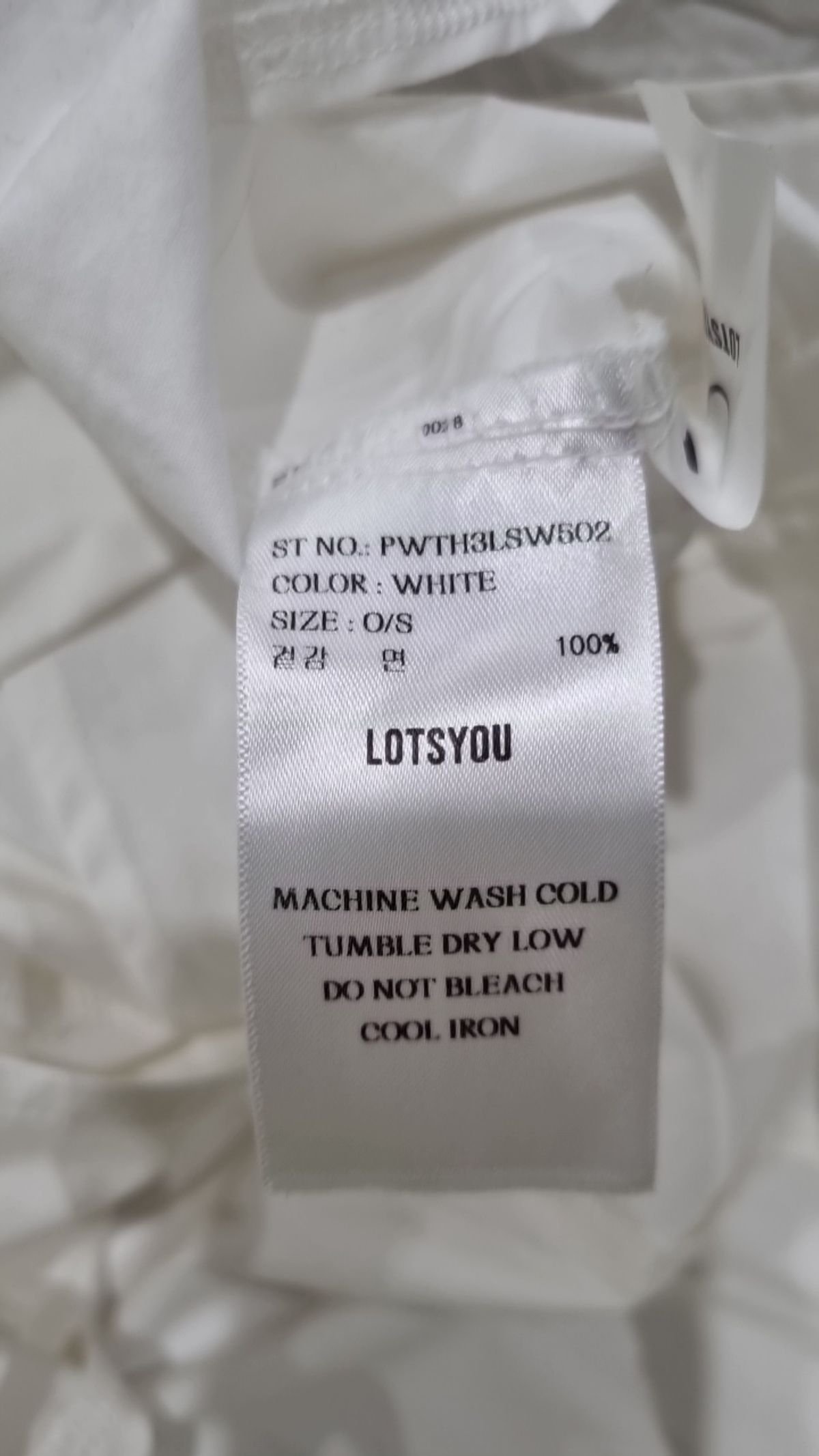 라츠유(LOTSYOU) 캐주얼 셔츠 OS