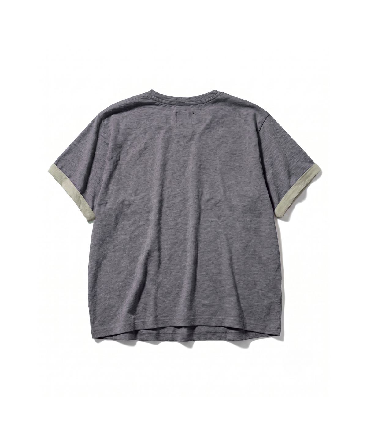 스웨이드(SUADE) TEXTURED LAYERED TEE [PURPLE]