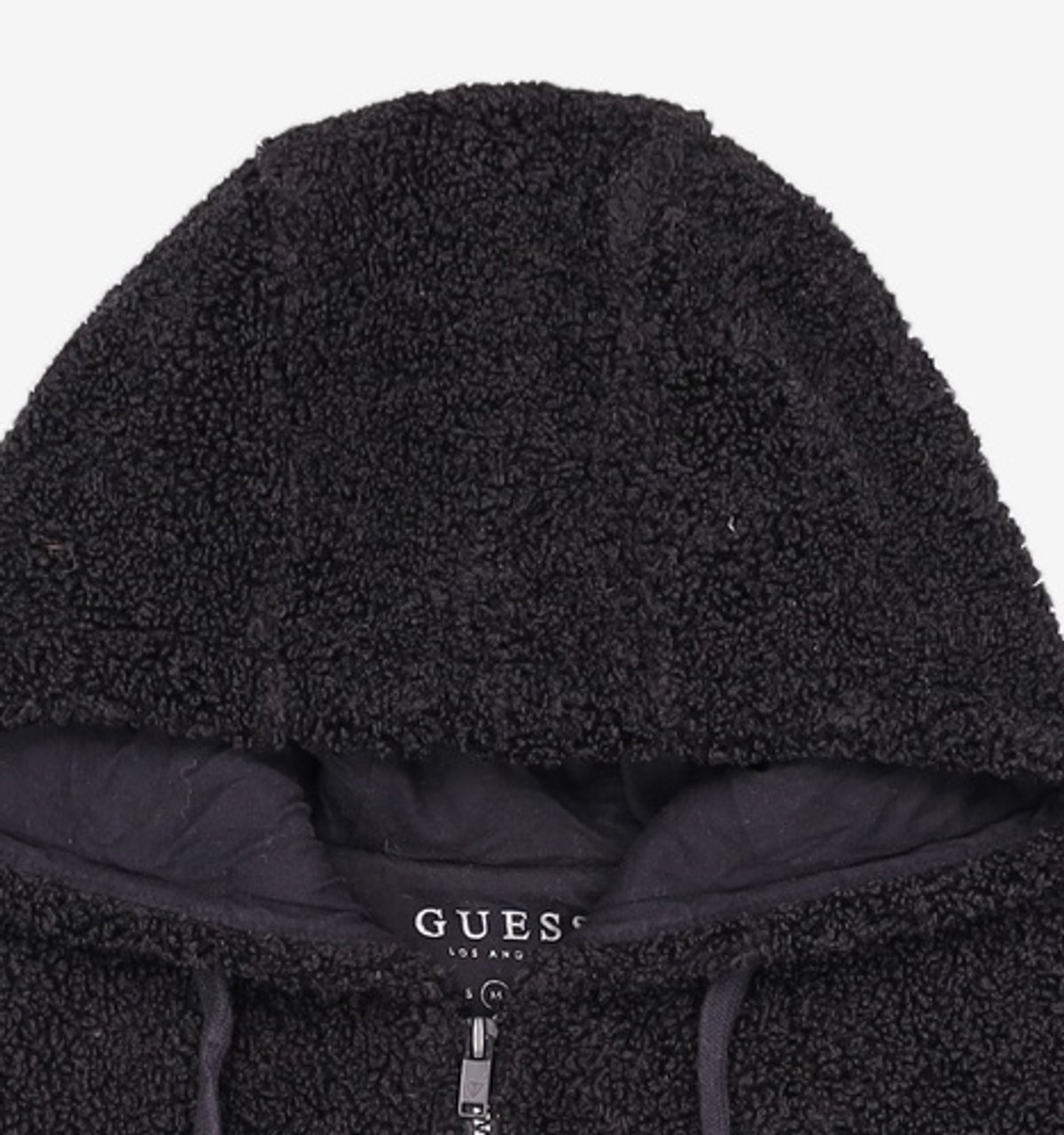 게스(GUESS) 남성 뽀글이 후드집업 M