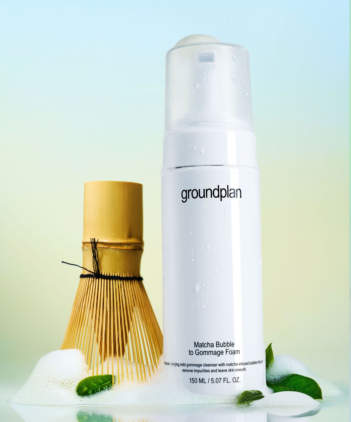 그라운드플랜(GROUND PLAN) 말차 고마쥬 폼 1EA + 미스트 50ml SET