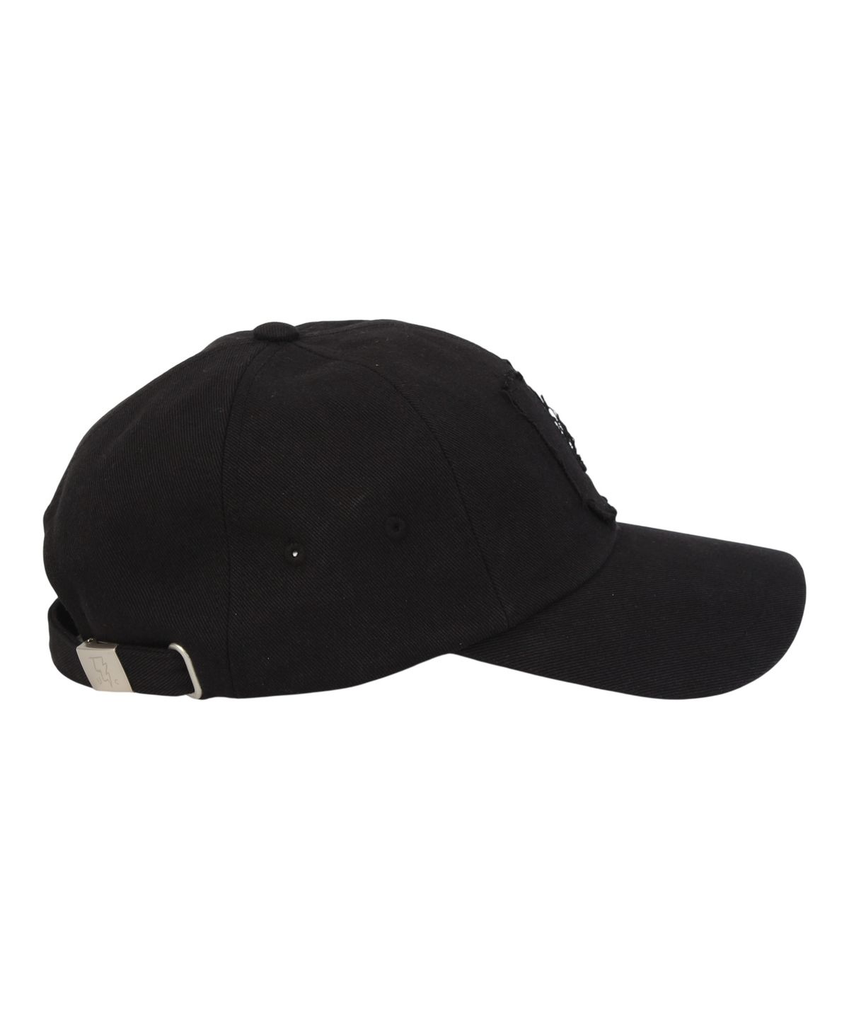 유니버셜 케미스트리(UNIVERSAL CHEMISTRY) Applique U Black Ballcap 워싱볼캡