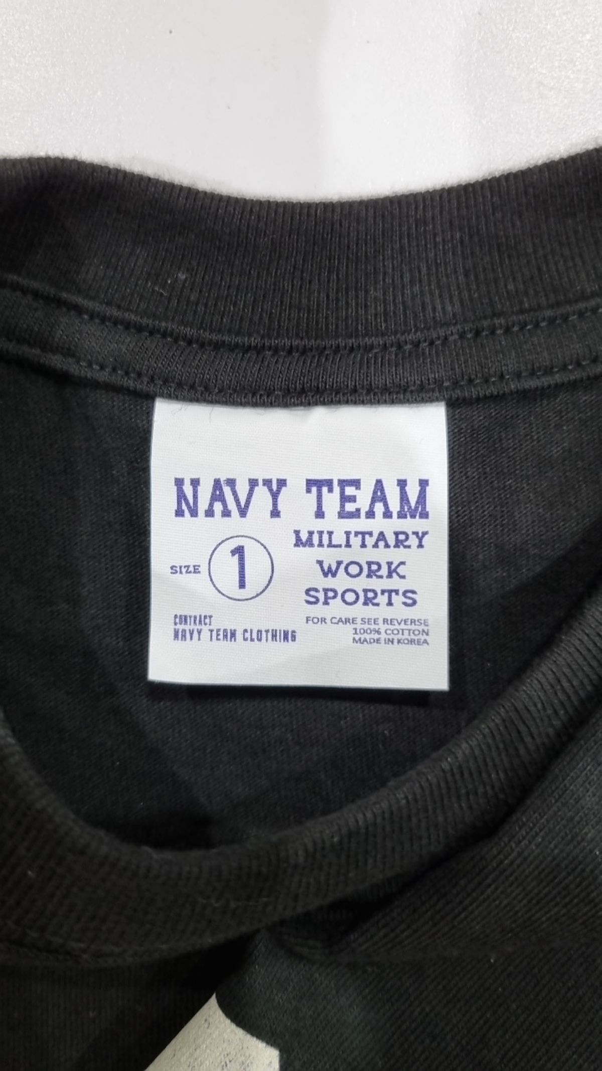 네이비팀(NAVYTEAM) 반소매 티셔츠 1