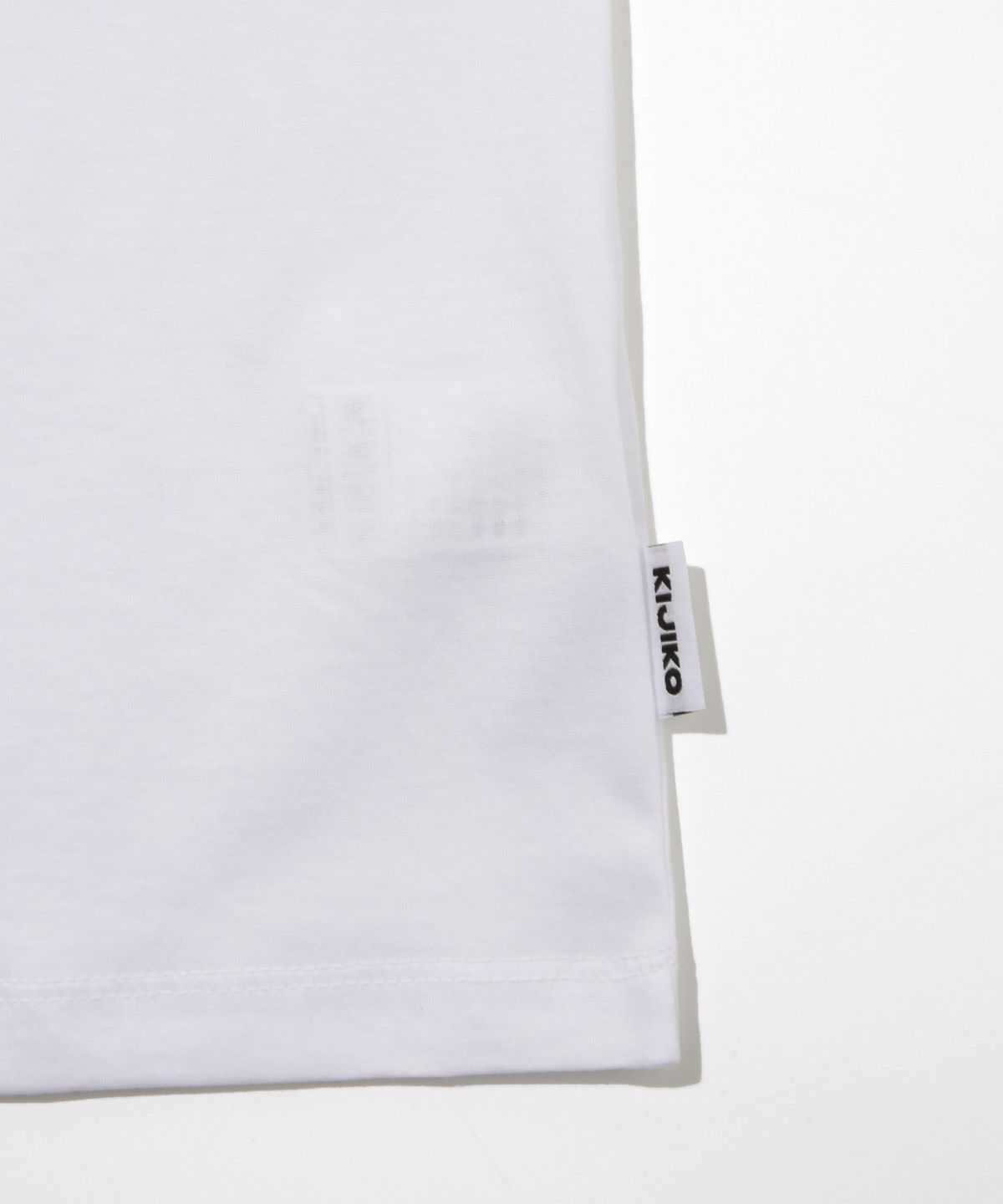키지코(KIJIKO) ke504. Square Neck Cropped Sleeveless White