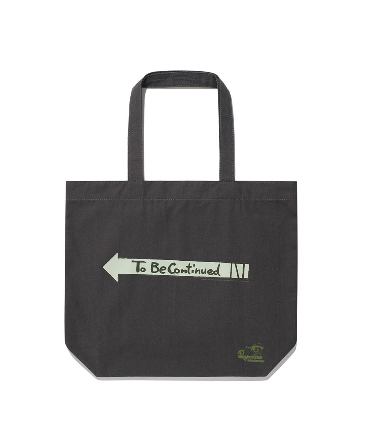 나이스고스트클럽(NICEGHOSTCLUB) JOJOs STARDUST CRUSADERS DIO TOTE BAG_DEEP CHARCOAL(NG2GMUAB41E)