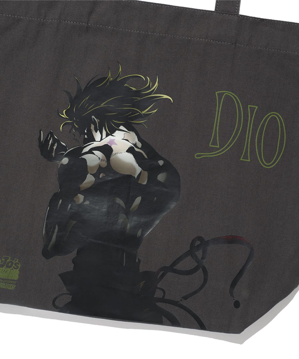나이스고스트클럽(NICEGHOSTCLUB) JOJOs STARDUST CRUSADERS DIO TOTE BAG_DEEP CHARCOAL(NG2GMUAB41E)