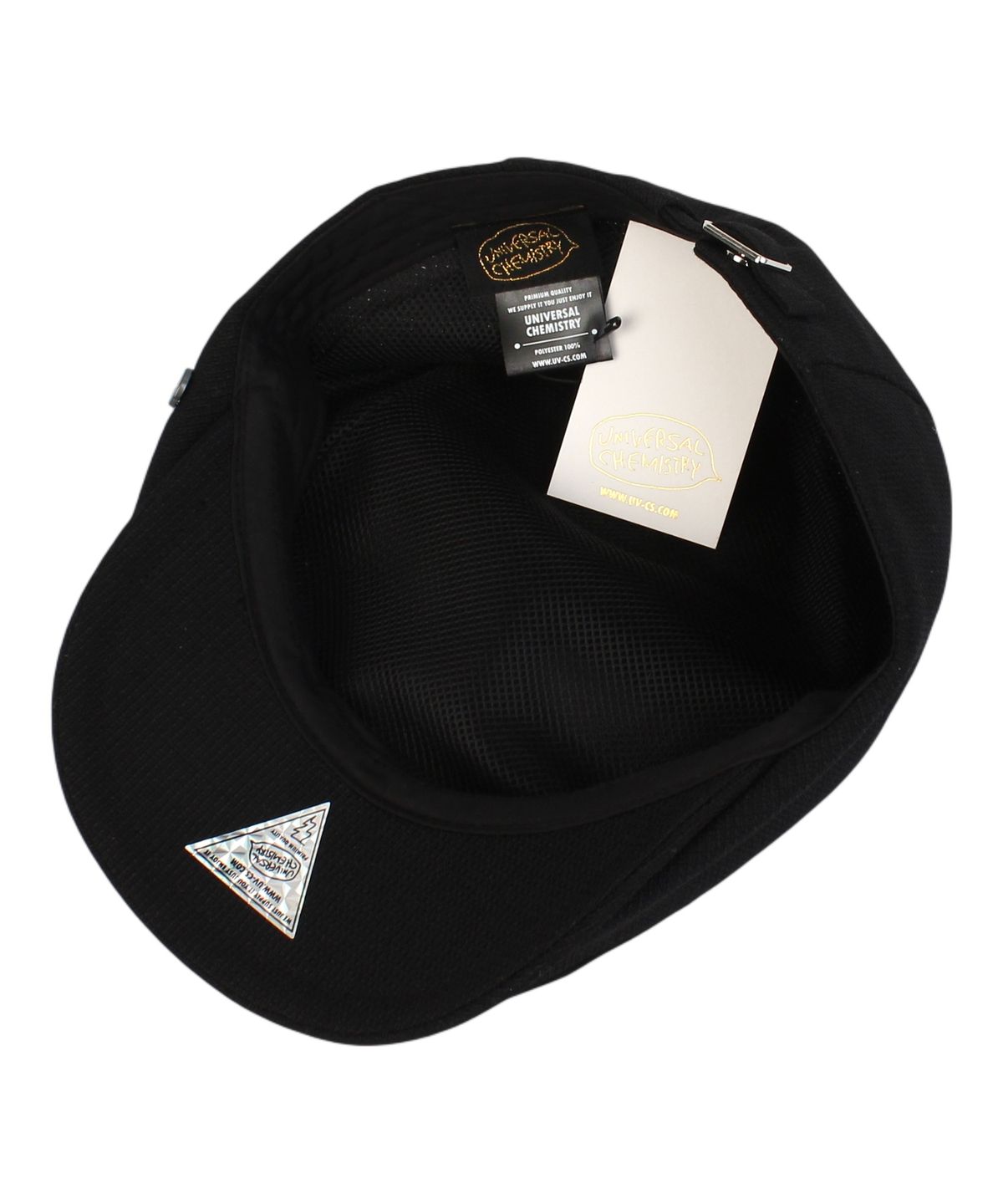유니버셜 케미스트리(UNIVERSAL CHEMISTRY) Small Check Black Huntingcap 헌팅캡