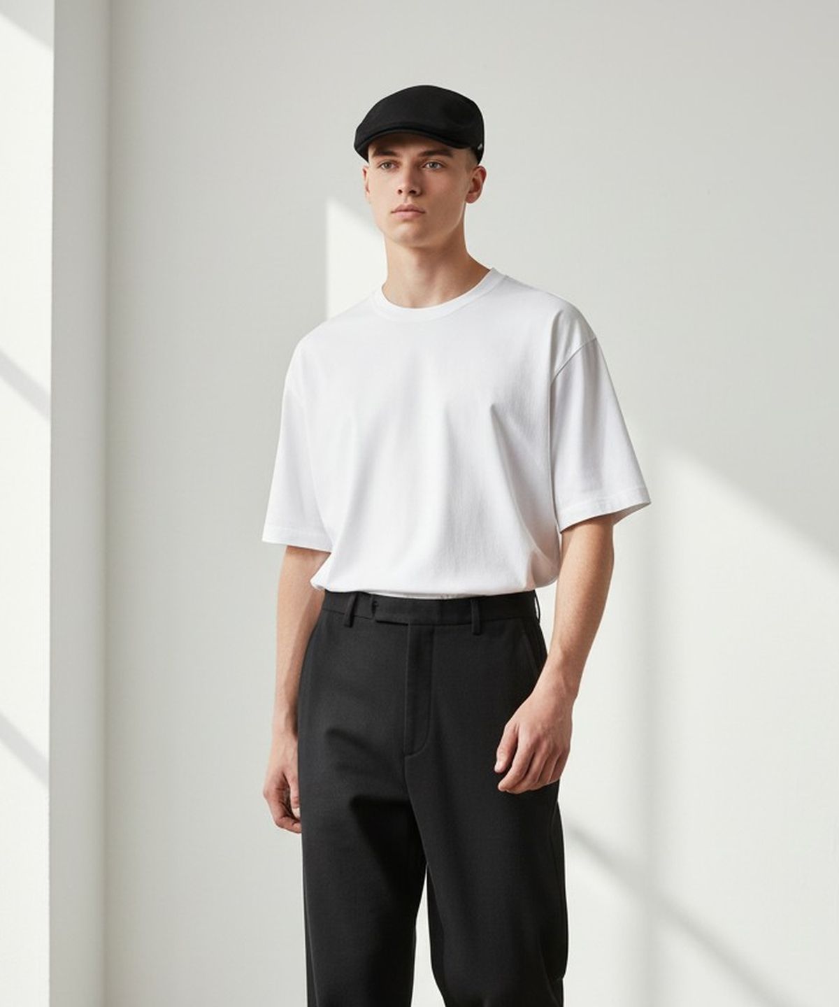 유니버셜 케미스트리(UNIVERSAL CHEMISTRY) Small Check Black Huntingcap 헌팅캡