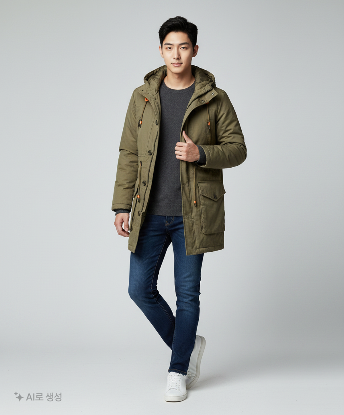 캘빈클라인 진(CALVIN KLEIN JEANS) 사파리/헌팅 재킷 S