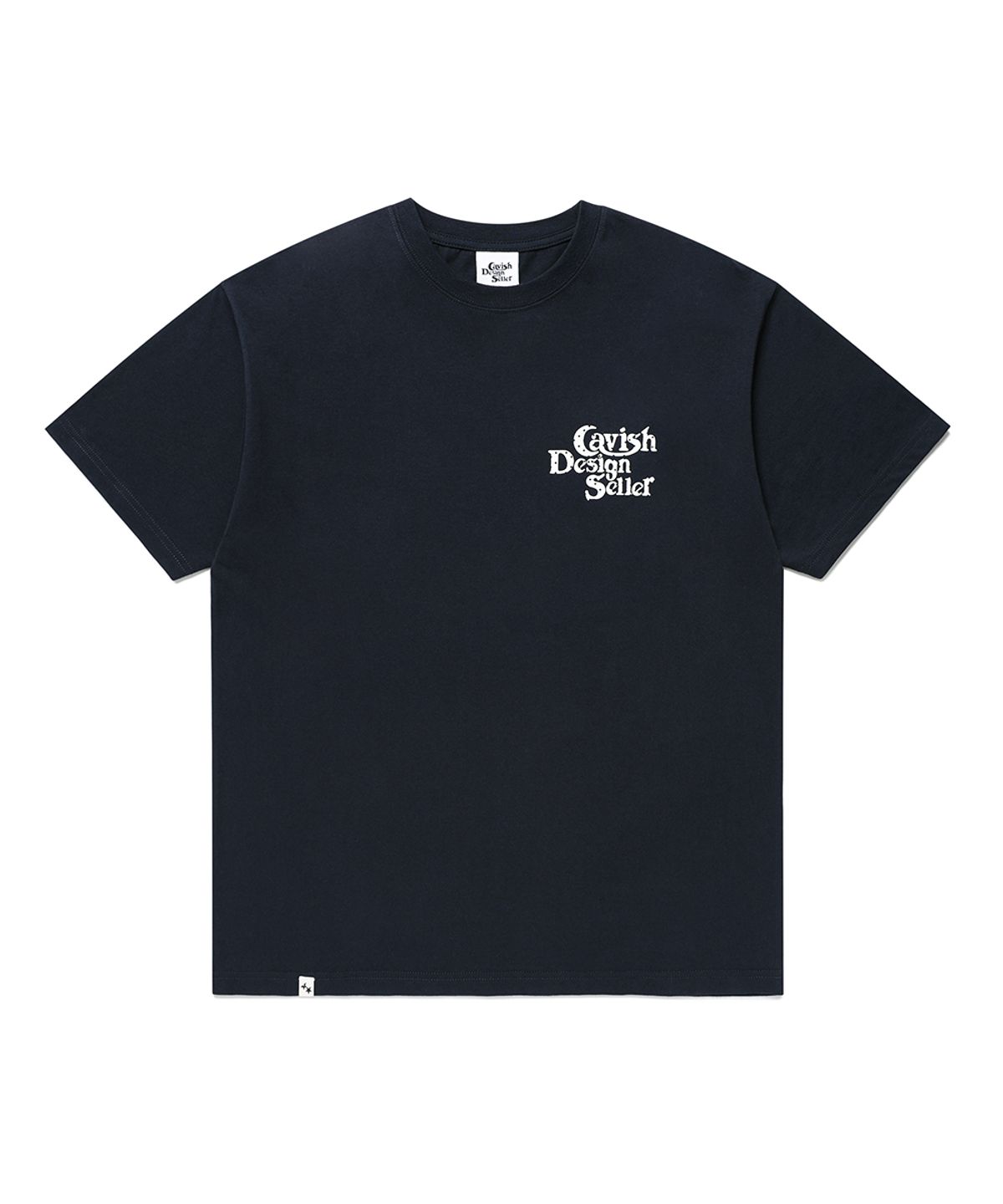 카비시(CAVISH) STAR SELLER LOGO SS TEE NAVY(CV2GMUT527A)
