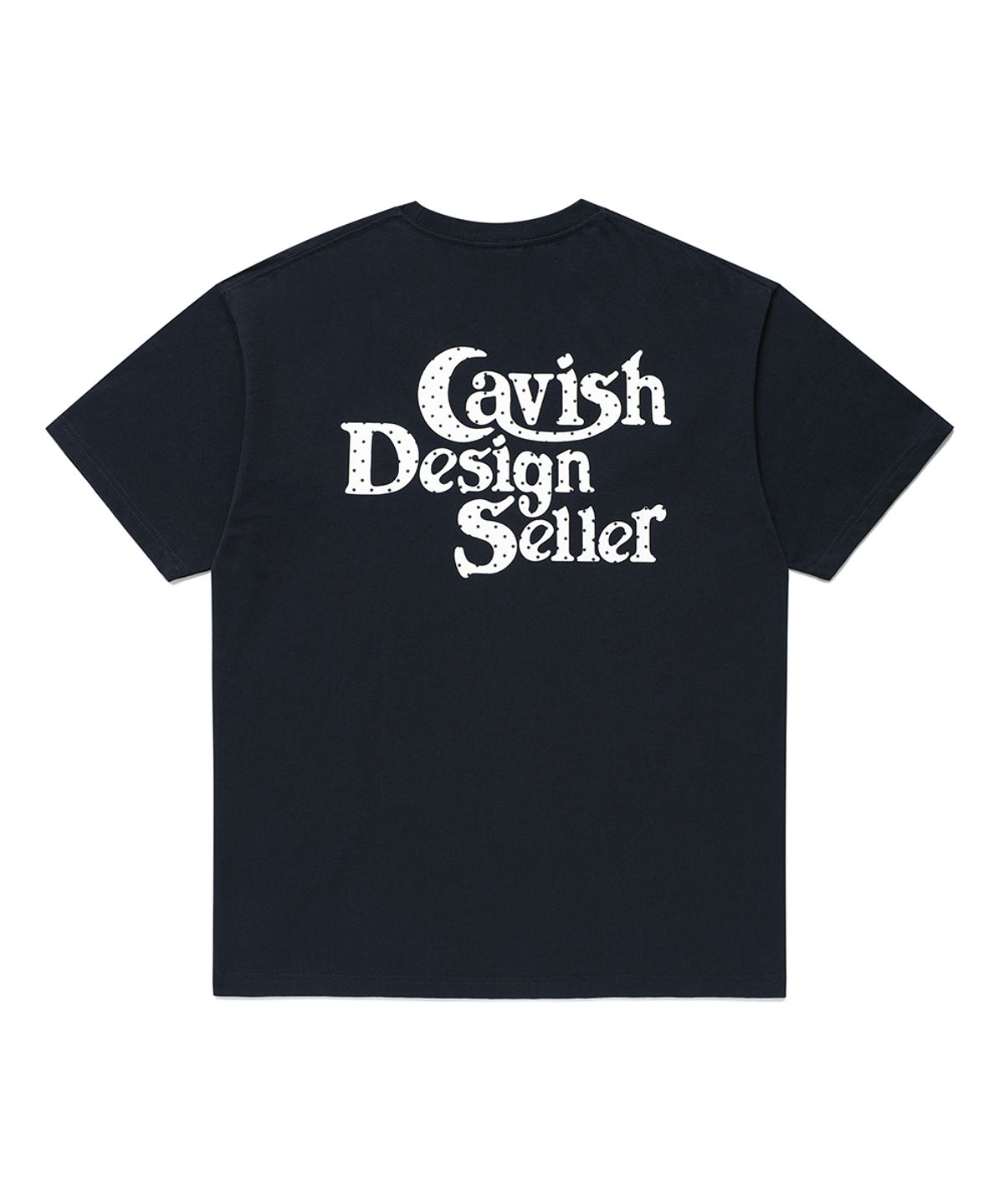 카비시(CAVISH) STAR SELLER LOGO SS TEE NAVY(CV2GMUT527A)