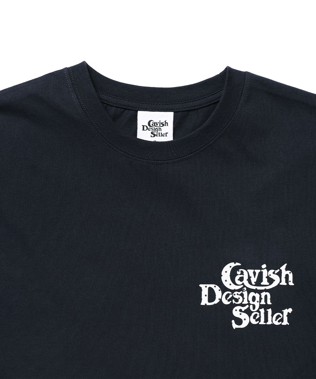 카비시(CAVISH) STAR SELLER LOGO SS TEE NAVY(CV2GMUT527A)