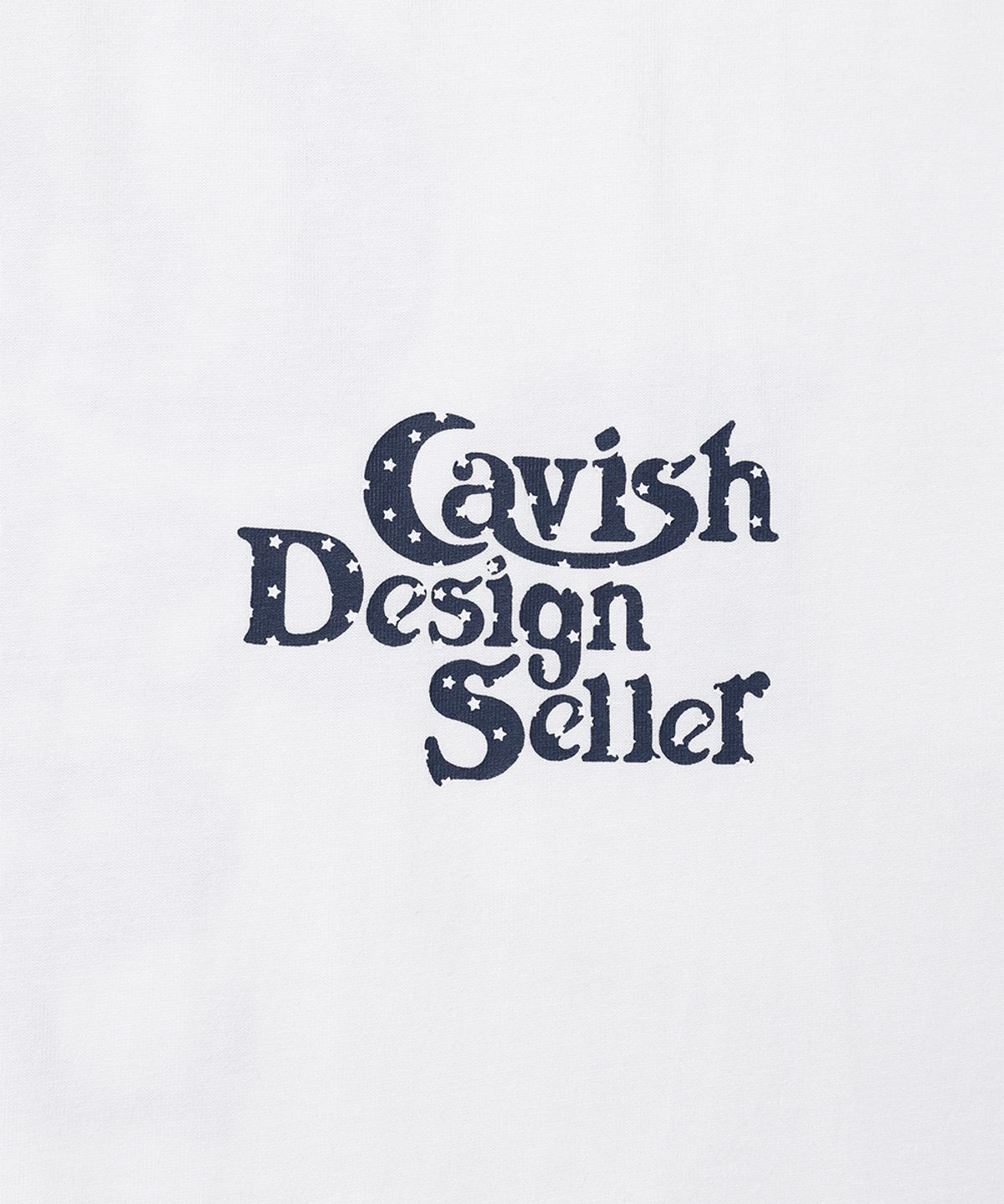 카비시(CAVISH) STAR SELLER LOGO SS TEE WHITE(CV2GMUT527A)