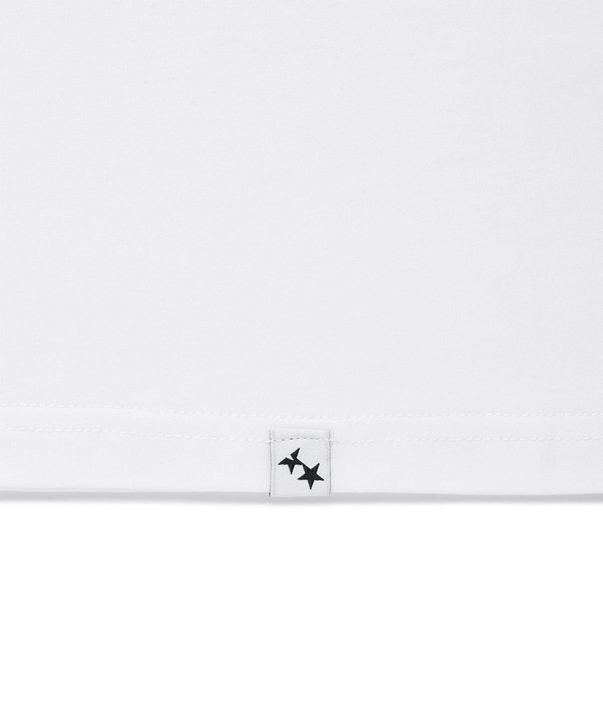 카비시(CAVISH) STAR SELLER LOGO SS TEE WHITE(CV2GMUT527A)