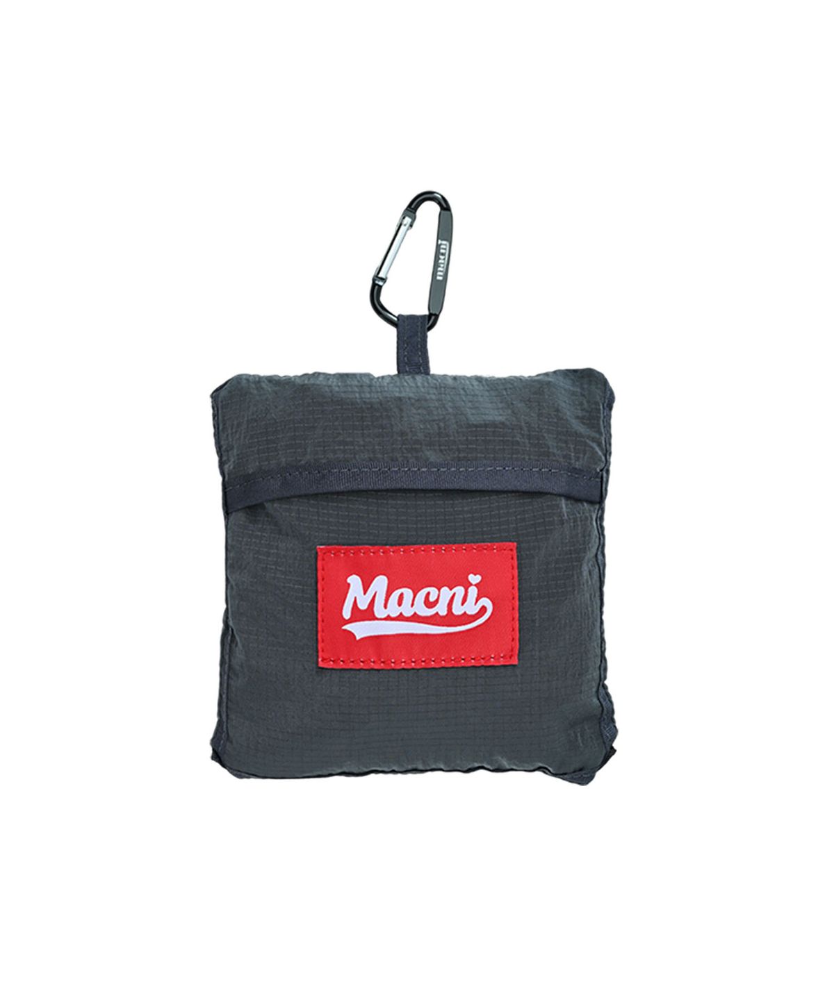 마크니(MACNI) GRAPHIC PACKABLE SHOULDER BAG CHARCOAL