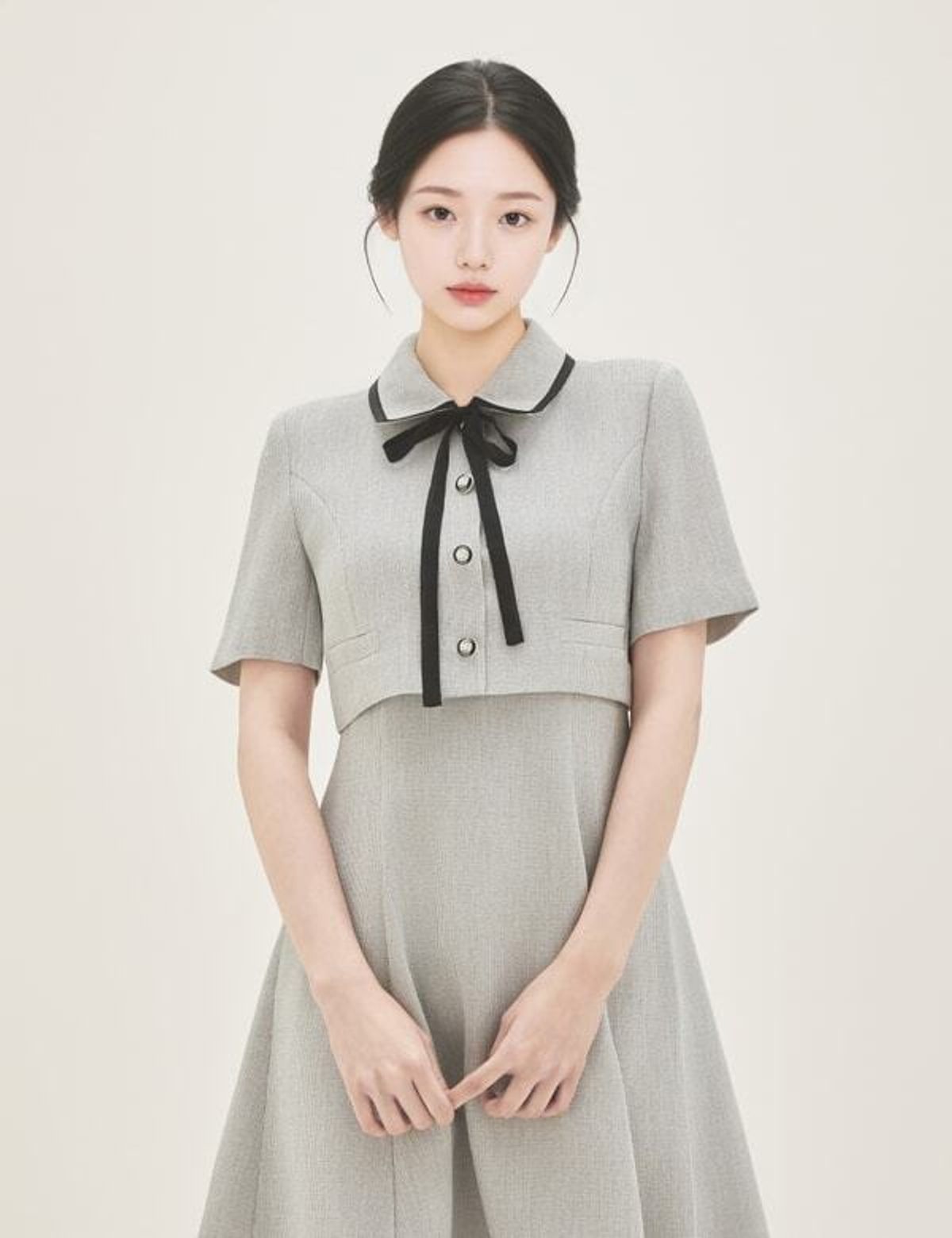 로엠(ROEM) 반팔 2in1 미니 원피스 RMOWG38S11