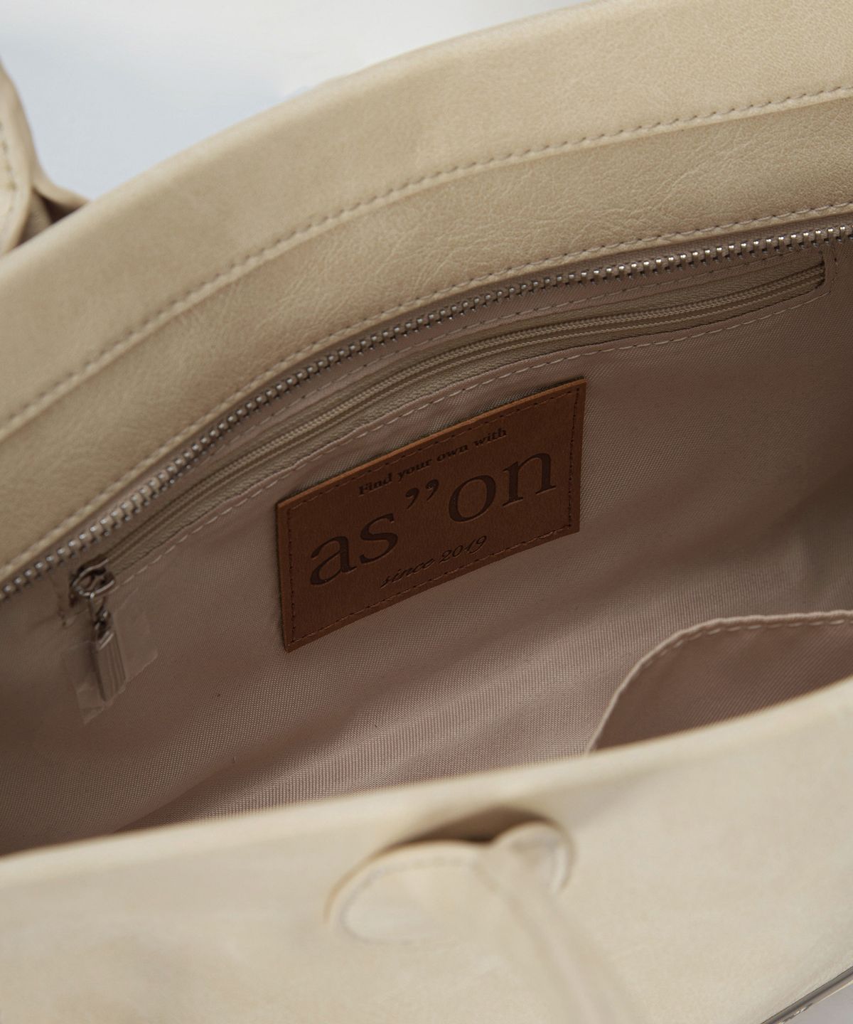애즈온(ASON) MONA BAG / BEIGE