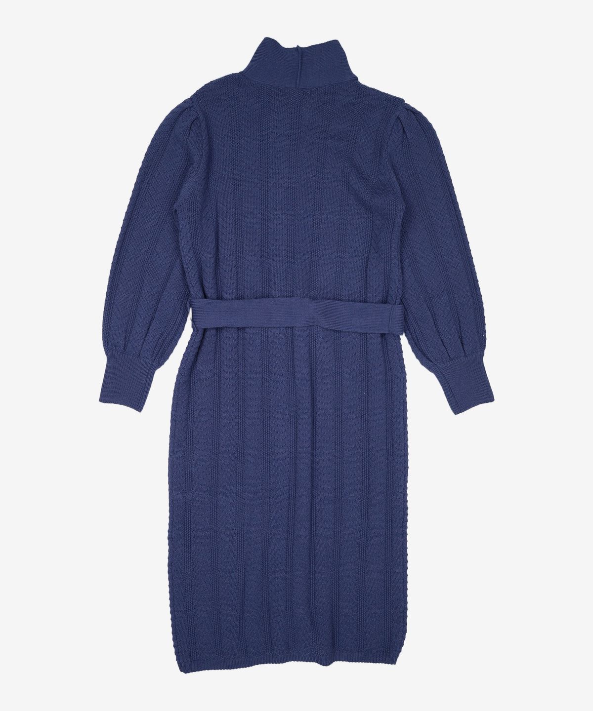 어몽(AMONG) A SCARF BELT KNIT DR_NAVY S