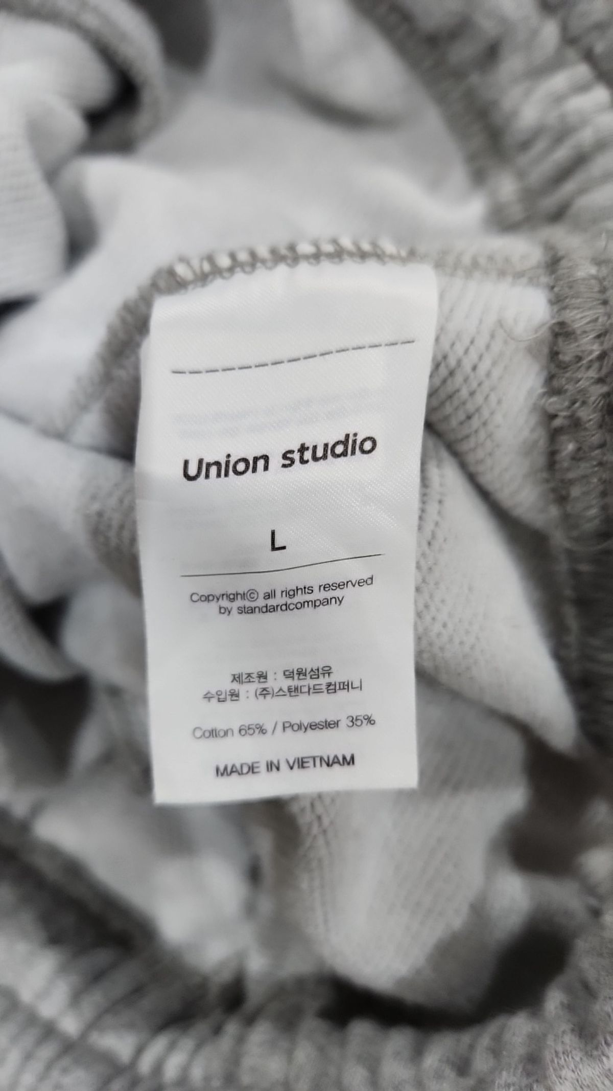 유니온스튜디오(UNIONSTUDIO) 숏팬츠 L