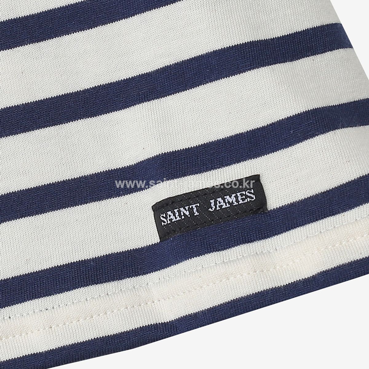 세인트제임스(SAINT JAMES) 르방 18 라운드넥 반팔 티셔츠 (050) ASJM2G94334-050