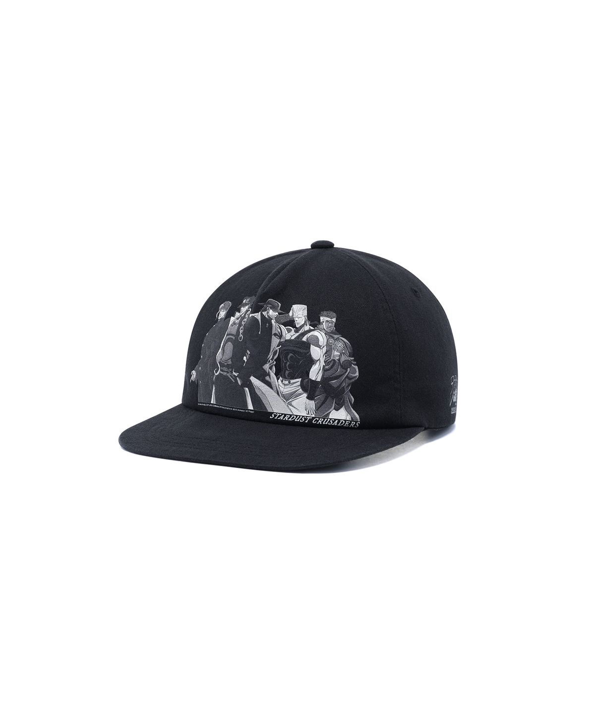 나이스고스트클럽(NICEGHOSTCLUB) JOJOs STARDUST CRUSADERS BALL CAP_BLACK(NG2GMUAB21E)