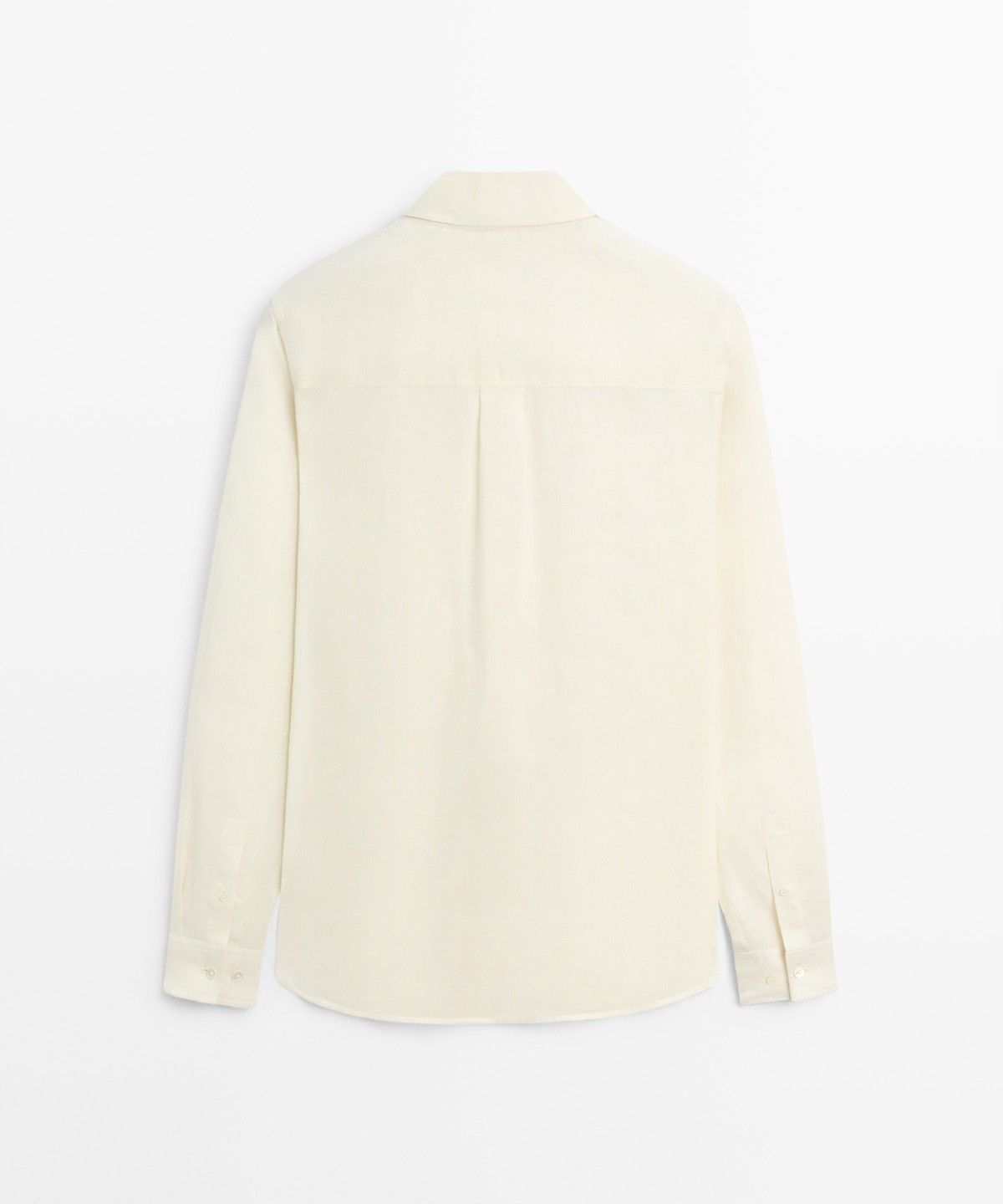 마시모두띠(MASSIMO DUTTI) 100% 린넨 레귤러 핏 셔츠
