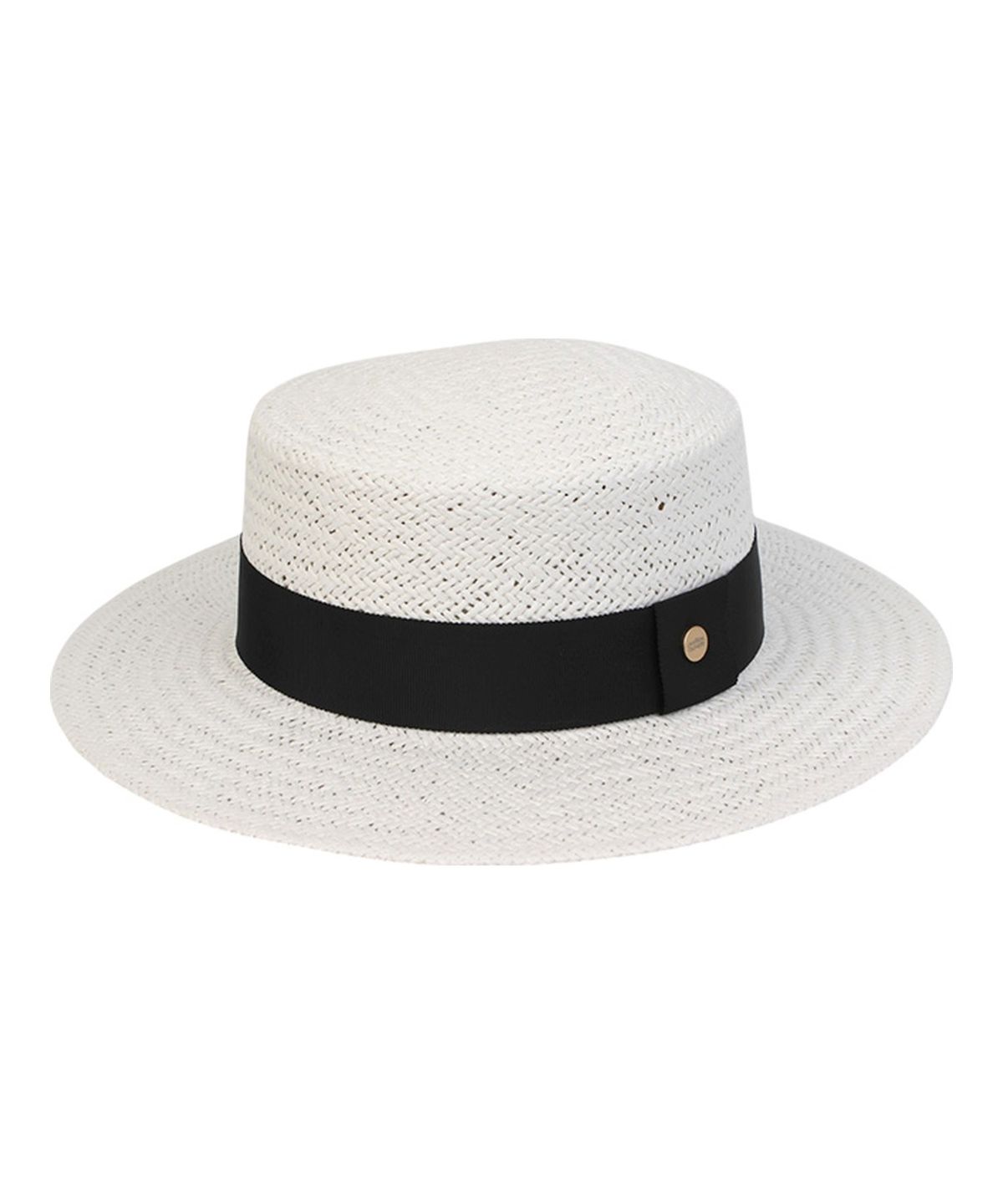 유니버셜 케미스트리(UNIVERSAL CHEMISTRY) White Small Logo Panama Hat 파나마햇