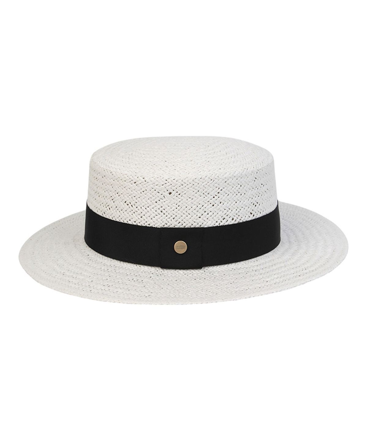 유니버셜 케미스트리(UNIVERSAL CHEMISTRY) White Small Logo Panama Hat 파나마햇